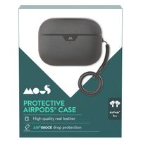 Mous Leather Protective Case für AirPods Pro - Schwarz