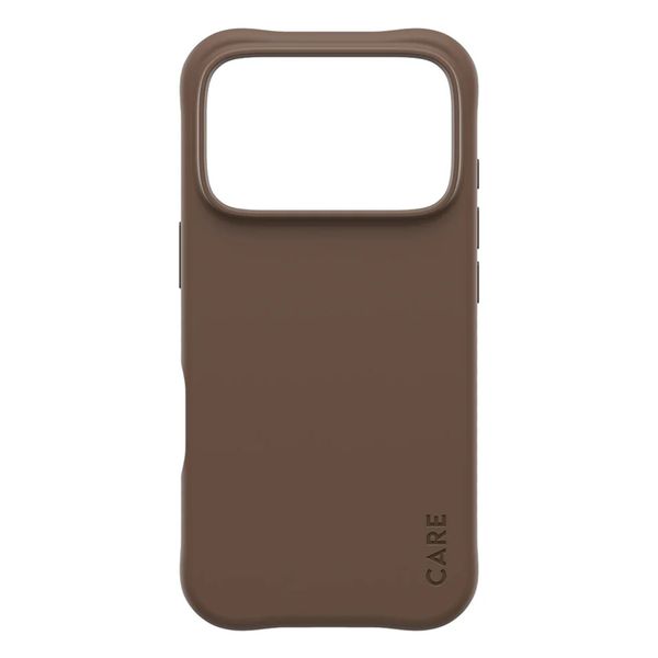 CARE by PanzerGlass Modisches Case Samba mit MagSafe Apple iPhone 17 Pro - Espresso Brown