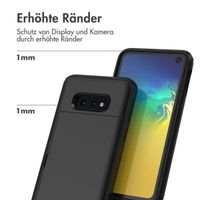 imoshion Backcover mit Kartenfach für das Samsung Galaxy S10e - Schwarz