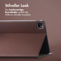 Accezz Classic Klapphülle Apple iPad Pro 11 (2022 / 2021 / 2020 / 2018) - Braun