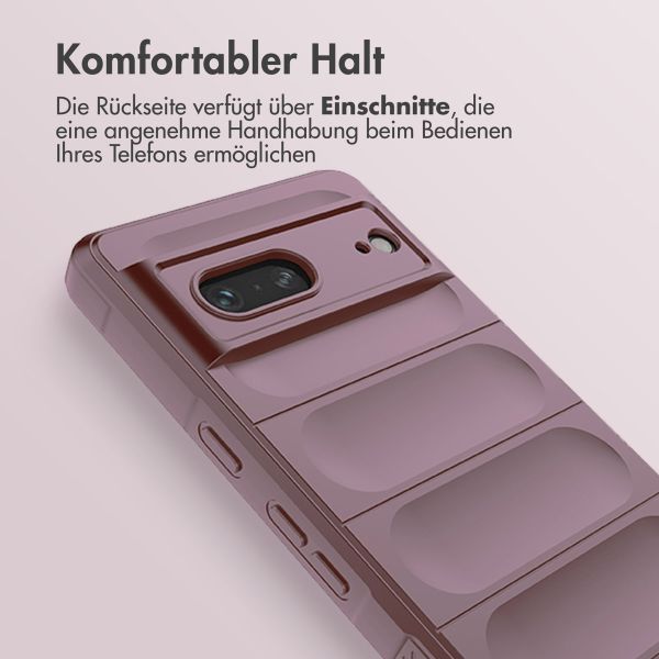 imoshion EasyGrip Back Cover für das Google Pixel 7 - Violett