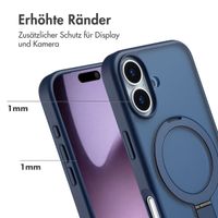 Accezz Ring Stand Backcover mit MagSafe Apple iPhone 17 - Blau