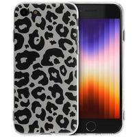 imoshion Design Hülle Apple iPhone SE (2022 / 2020) / 8 / 7 - Leopard Transparent