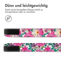 imoshion Design Trifold Klaphülle Apple iPad Air 13 Zoll (2025) M3 / (2024) M2 - Floral Water Color