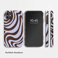 Selencia Vivid Back Cover Apple iPhone 11 - Dream Swirl Chocolate