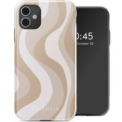 Selencia Vivid Tough Back Cover für das iPhone 11 - Desert Waves Beige