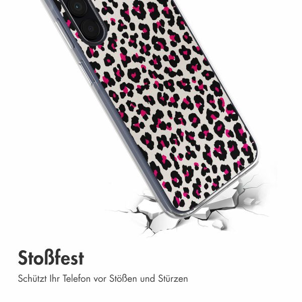 imoshion Design Hülle Samsung Galaxy A35 - Leopard Pink