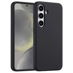 Accezz Liquid Silikoncase Samsung Galaxy S25 - Schwarz