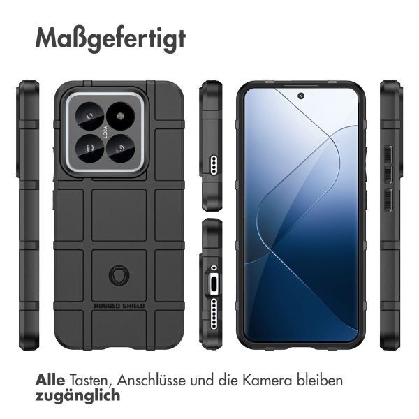 imoshion Rugged Shield Backcover Xiaomi 14 Pro - Schwarz