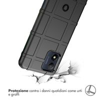 imoshion Rugged Shield Backcover Motorola Moto E13 - Schwarz