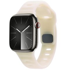 imoshion Active Sport Silikonarmband für die Apple Watch Series 1-9 / SE (38/40/41 mm) | Series 10 (42 mm) - Leuchtet im Dunkeln