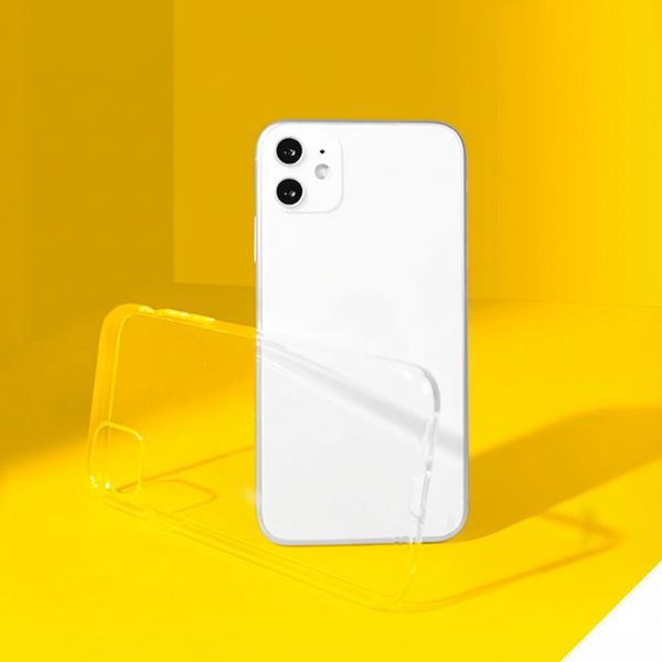 Accezz Clear TPU Backcover Apple iPhone SE (2016) / 5 / 5s - Transparent