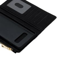 Luxuriöse Portemonnaie-Klapphülle Schwarz Samsung Galaxy S10 Plus