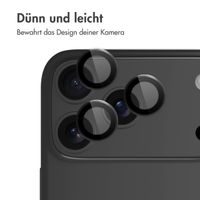 imoshion 2er Pack Kameraobjektivschutz für das Apple iPhone 17 Pro / 17 Pro Max - Schwarz