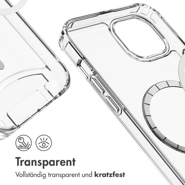 imoshion MagSafe Hülle mit abnehmbarem Band für das iPhone 12 (Pro) - Transparent