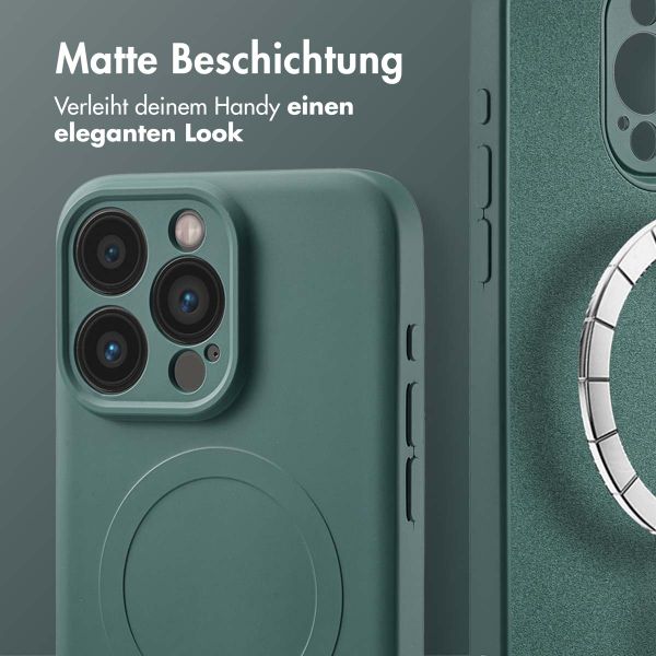 imoshion Color Back Cover mit MagSafe Apple iPhone 15 Pro Max - Dunkelgrün