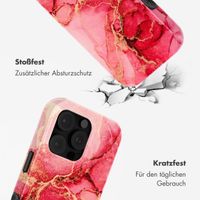 Selencia Vivid Tough Back Cover mit MagSafe für das iPhone 16 Pro Max - Rosy Marble