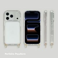 Selencia Backcover mit abnehmbaren Haken Apple iPhone 17 Pro Max - Transparent