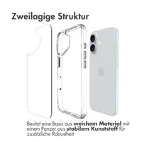 imoshion Rugged Air Case für das Apple iPhone 16 Plus - Transparent