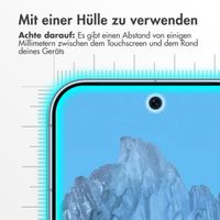 Accezz Screen Protector aus gehärtetem Glas für das Google Pixel 9 / 9 Pro