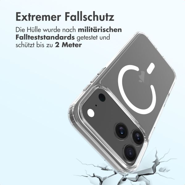 Accezz Xtreme Impact Backcover mit MagSafe Apple iPhone 17 Pro Max - Transparent