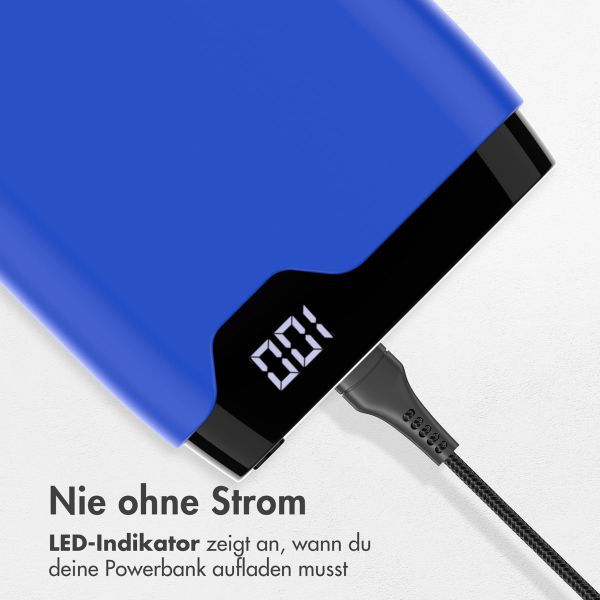 imoshion Powerbank - 20.000 mAh - Schnelles Aufladen und Power Delivery - Cobalt Blue