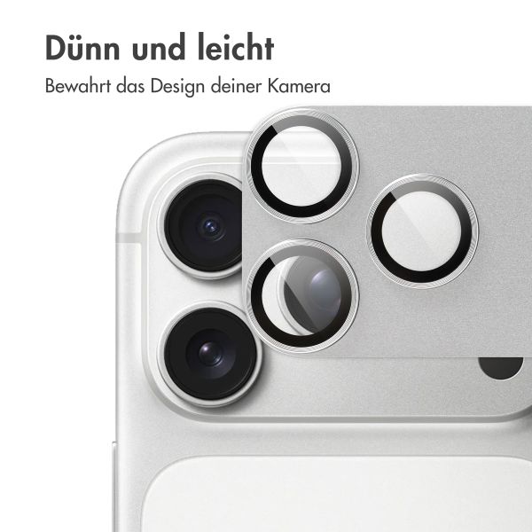 imoshion Kameraprotektor aus Glas 2er-Pack für das Apple Apple iPhone 17 Pro - Silver