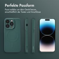 imoshion Color Back Cover mit MagSafe Apple iPhone 14 Pro - Dunkelgrün
