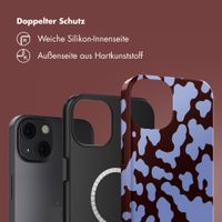 Selencia Vivid Rückabdeckung mit MagSafe Apple iPhone 13 - Moo'd Lavender Glow