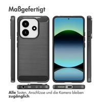 imoshion Brushed Back Cover Xiaomi Redmi Note 14 (4G) - Schwarz