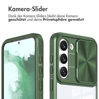 imoshion Back Cover mit Kameraschieber für das Samsung Galaxy S23 - Dunkelgrün