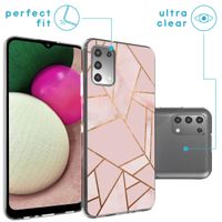 imoshion Design Hülle für das Samsung Galaxy A03s - Pink Graphic