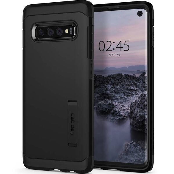 Spigen Tough Armor™ Case Schwarz für das Samsung Galaxy S10