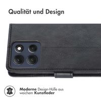 imoshion Luxuriöse Klapphülle Motorola Moto G86 - Schwarz