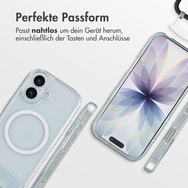 imoshion MagSafe Hülle mit abnehmbarem Band Apple iPhone 17 - Transparent