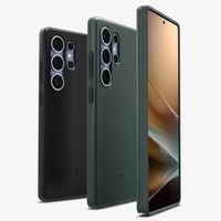 Spigen Thin Fit Backcover mit MagSafe Samsung Galaxy S25 Ultra - Abyss Green