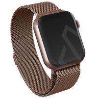 Burga Mailändische armband für das Apple Watch Series 1 bis 10 / SE / Ultra (2) (44/45/46/49 mm) - Rose Gold