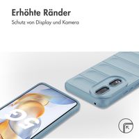 imoshion EasyGrip Back Cover für das Honor 90 - Hellblau