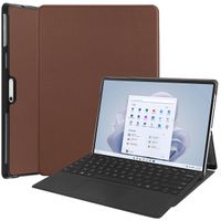 imoshion Trifold Klapphülle für das Microsoft Surface Pro 9 / Pro 10 - Braun