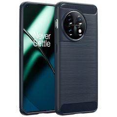 imoshion Brushed Back Cover OnePlus 11 - Dunkelblau