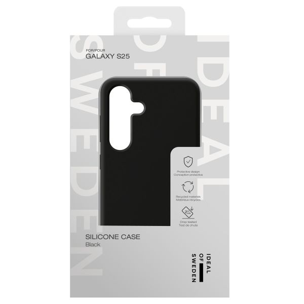 iDeal of Sweden Silikon Case für das Galaxy S25 - Black