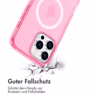 imoshion Sparkle Back Cover mit MagSafe Apple iPhone 16 Pro - Glitzer Rosa
