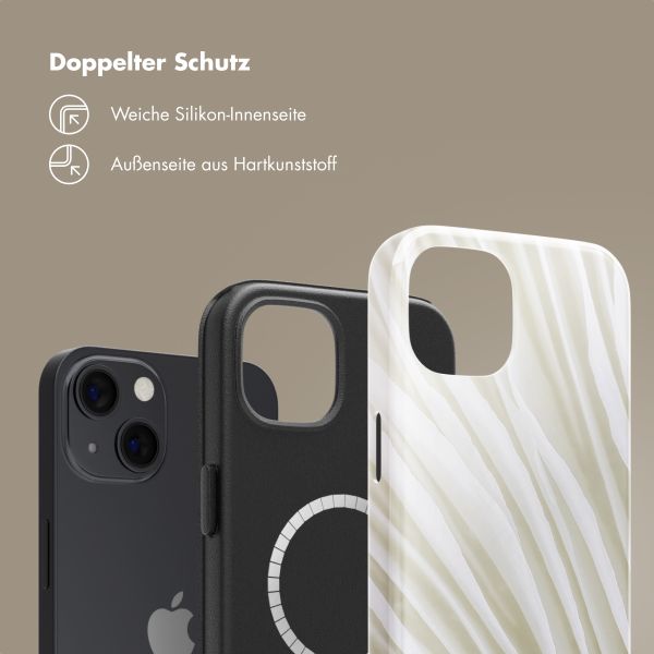 Selencia Vivid Rückabdeckung mit MagSafe Apple iPhone 13 - Nature Light Brown