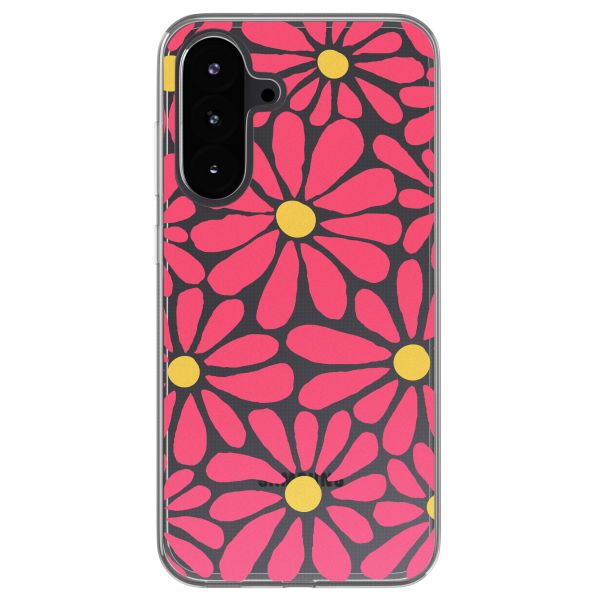 imoshion  Design Hülle für das Samsung Galaxy A56 - Dusty Rose Flowers Connect