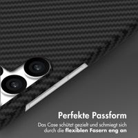 Accezz MagSafe Kevlar Hülle Samsung Galaxy S23 Ultra - Schwarz
