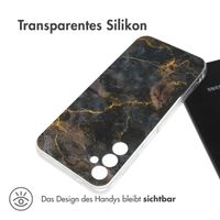imoshion Design Hülle Samsung Galaxy A14 (5G/4G) - Black Marble