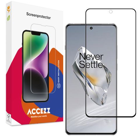 Accezz Full Cover Screen Protector aus gehärtetem Glas OnePlus 12