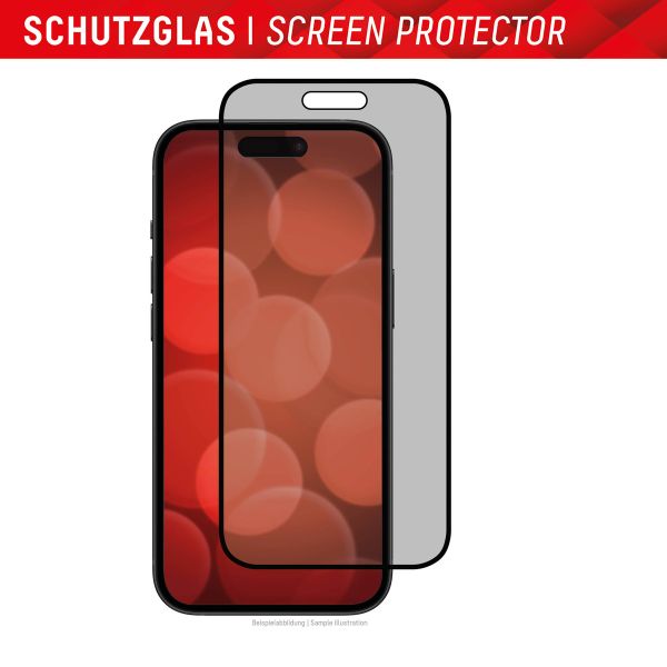 Displex Displayschutz aus gehärtetem Glas Privacy Apple iPhone 15 Plus / 15 Pro Max / 16 Plus