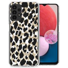 imoshion Design Hülle Samsung Galaxy A13 (4G) - Golden Leopard