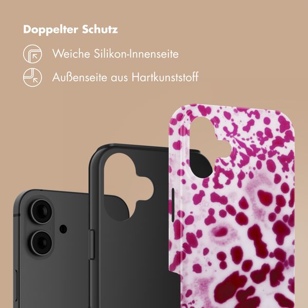 Selencia Vivid Back Cover Apple iPhone 16 - Cosmic Orchid